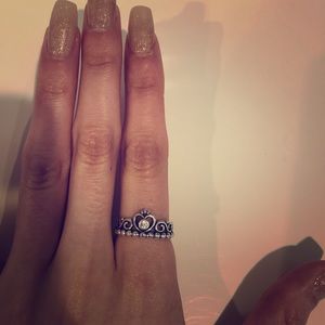 Pandora Princess Tiara Crown Ring